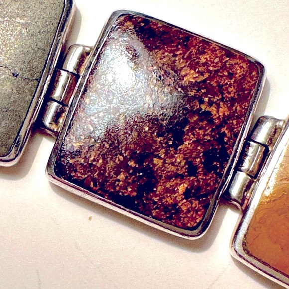 SILPADA Semi Precious Stone and Silver Bracelet - Picture 1 of 7